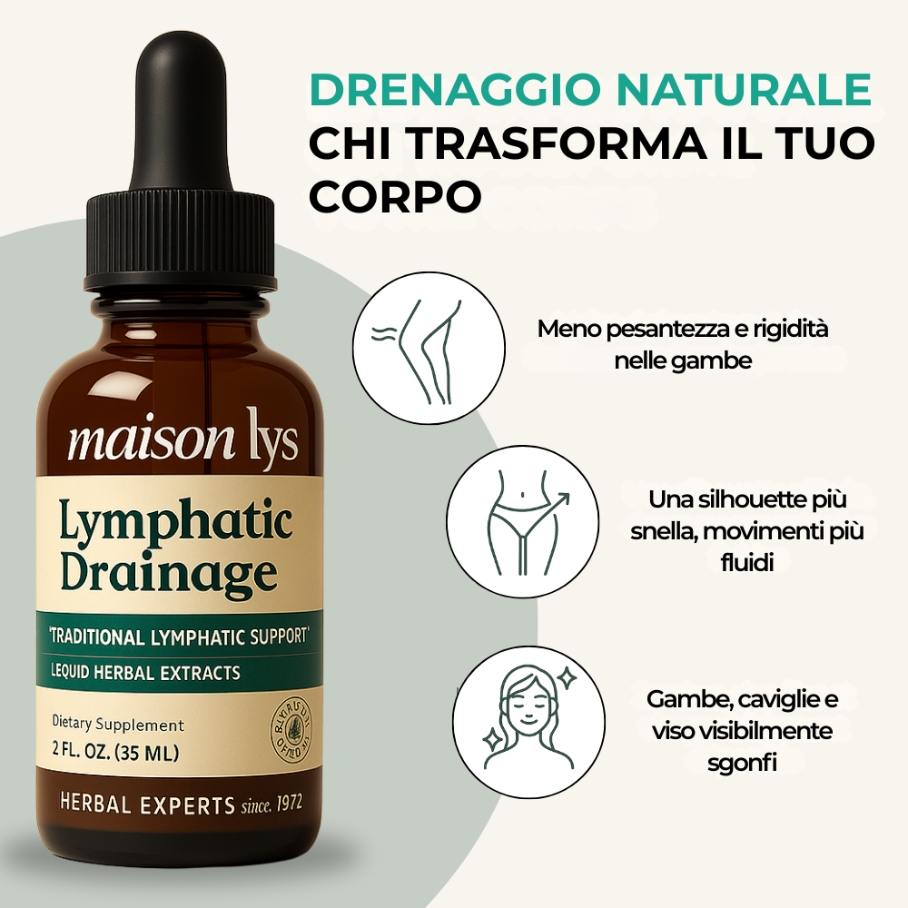 Gocce Benessere Drenaggio Linfatico - 35 ml