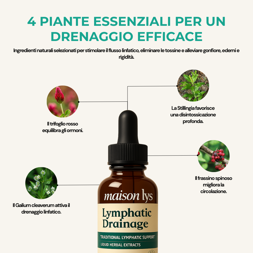 Gocce Benessere Drenaggio Linfatico - 35 ml