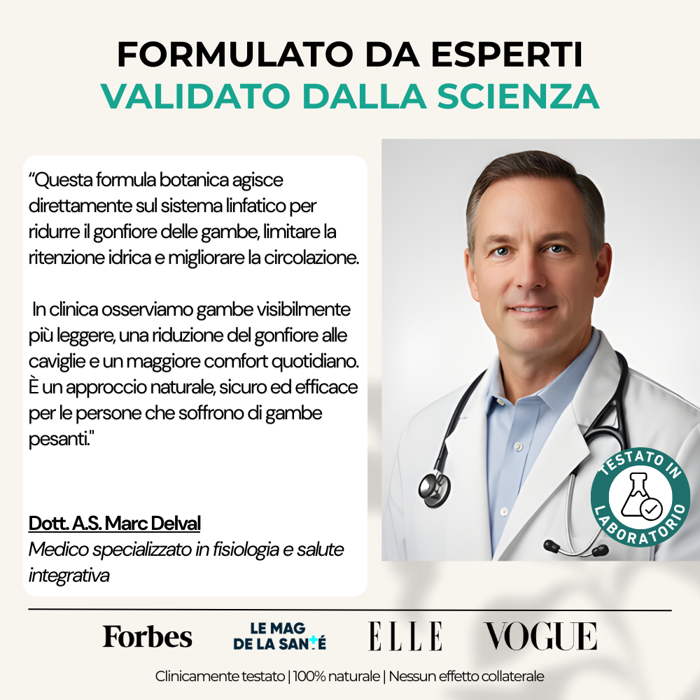 Gocce Benessere Drenaggio Linfatico - 35 ml